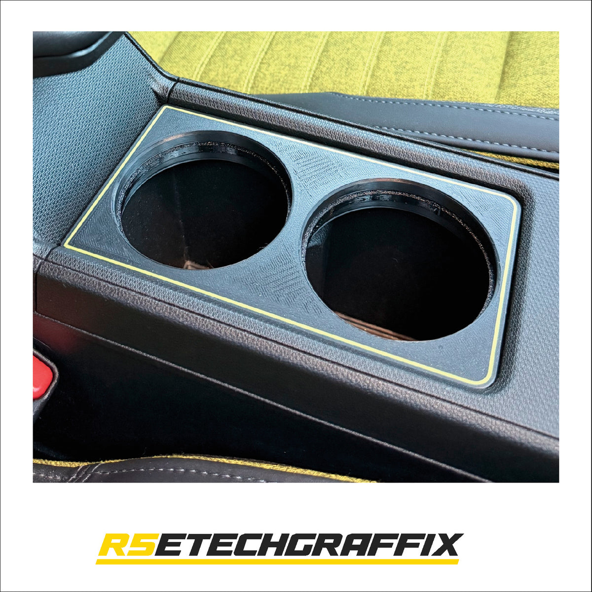 Double Cup Holder for Renault 4 and Renault 5 ETech