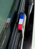 French Flag Wiper Arm Graphics - Pair