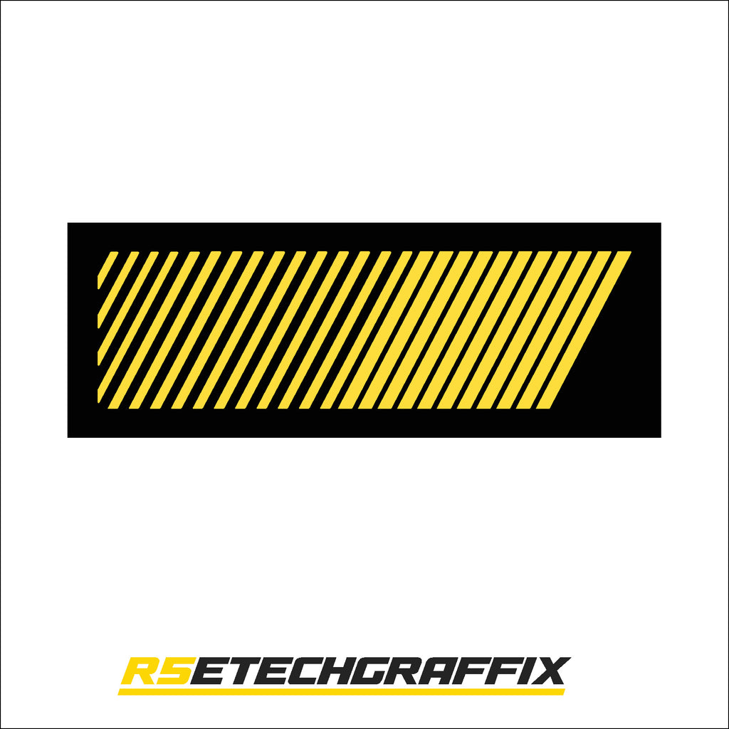 Renault 5 Etech Gear Lever Stalk Graphic - Lines Design