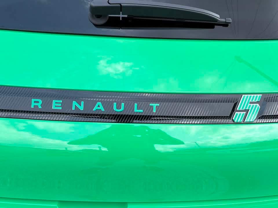 Renault 5 Etech rear RENAULT Letters & 5 Overlay Kit - Various Colours