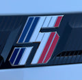 French Flag Renault 5 Etech Rear Badge Overlay Graphic