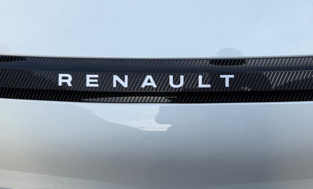 Renault 5 Etech rear RENAULT Letters Overlay Graphic - Various Colours
