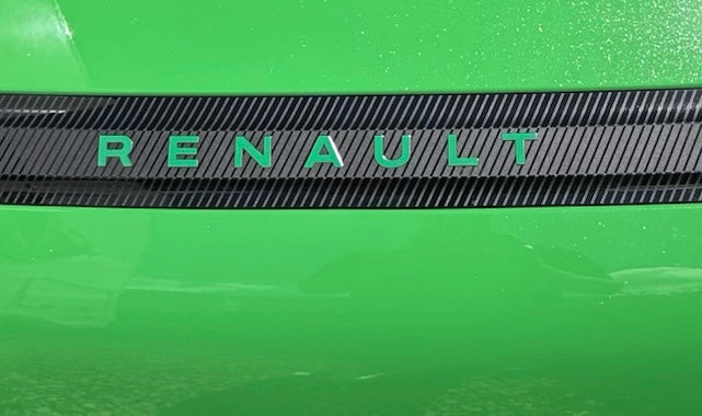 Renault 5 Etech rear RENAULT Letters Overlay Graphic - Various Colours
