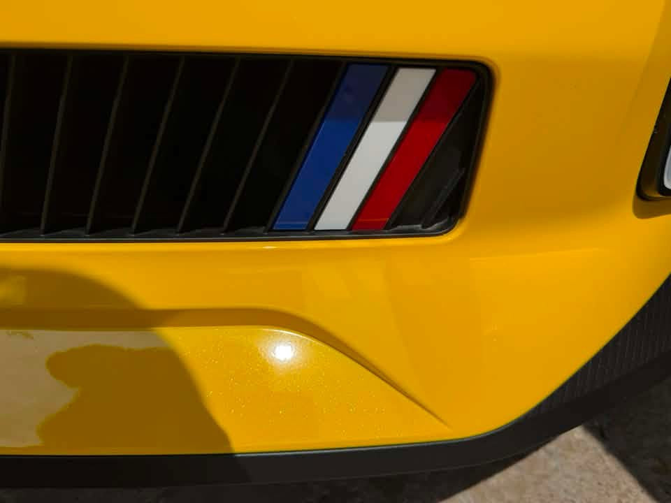 Laser Cut Acrylic French Flag Bumper Inserts