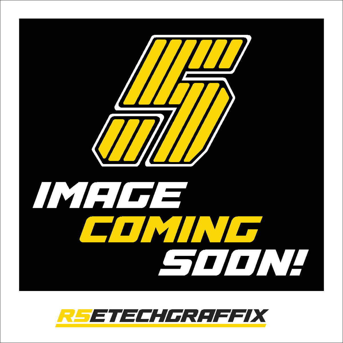 Matte Orange Renault 5 Etech Rear Badge Overlay Graphic