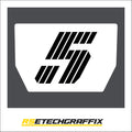 Renault 5 Etech Front Sensor Graphic - Full