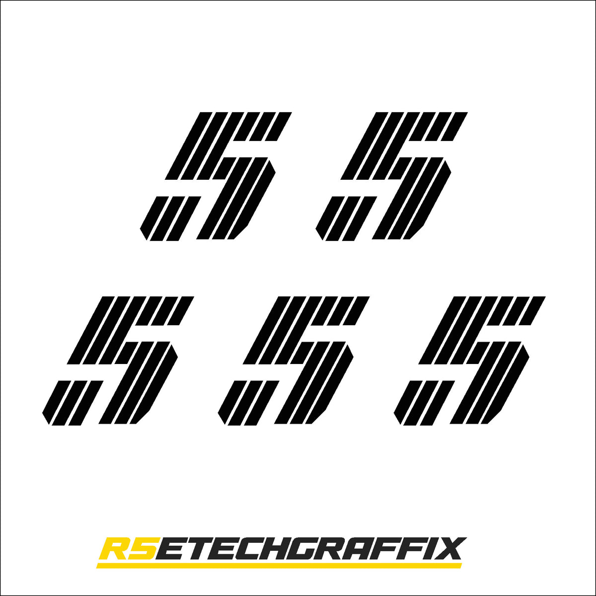 Renault 5 Replacement Iconic Alloy Wheel Graphics