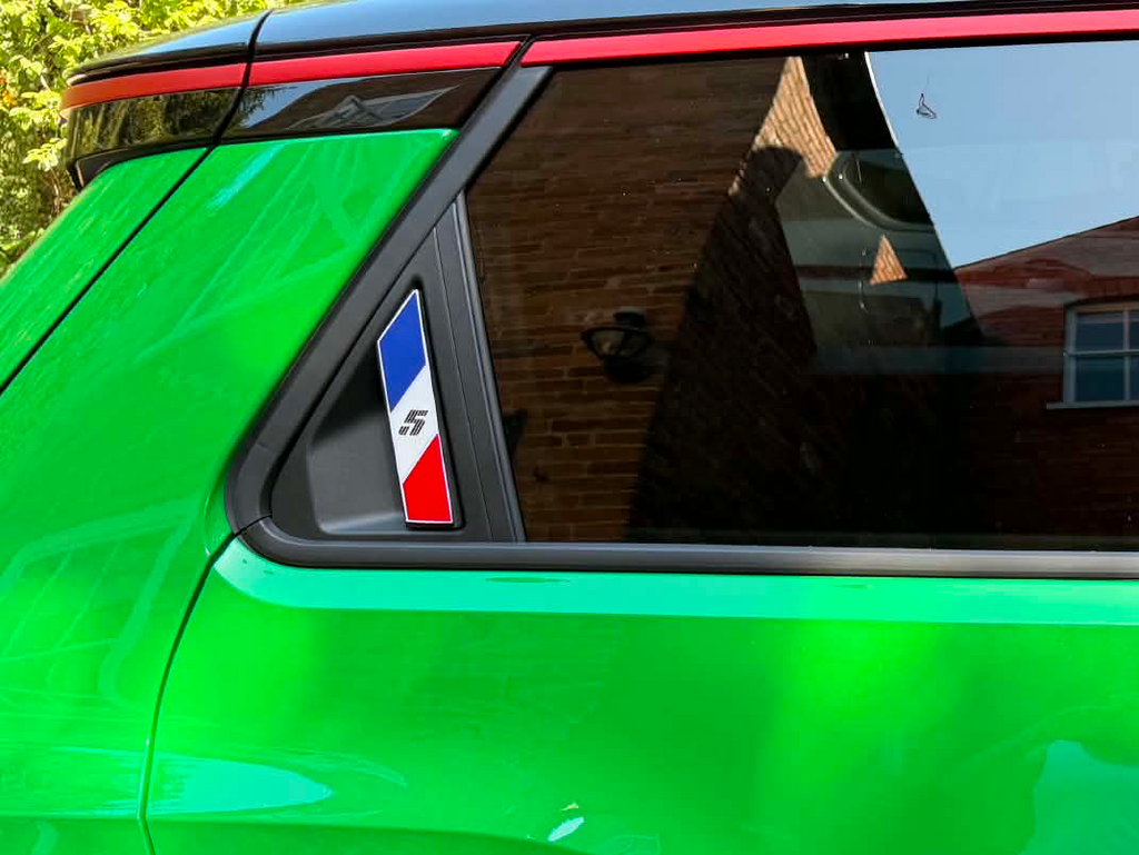 Renault 5 Etech Rear Door Handle French Flag Graphics